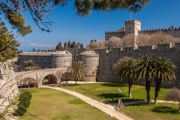 Rhodes Old town Ambroise Gate